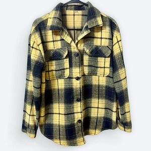 Black and Yellow Shacket, Woman’s Size Medium